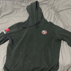 Black Polo Ralph Lauren hoodie. skiing limited edition